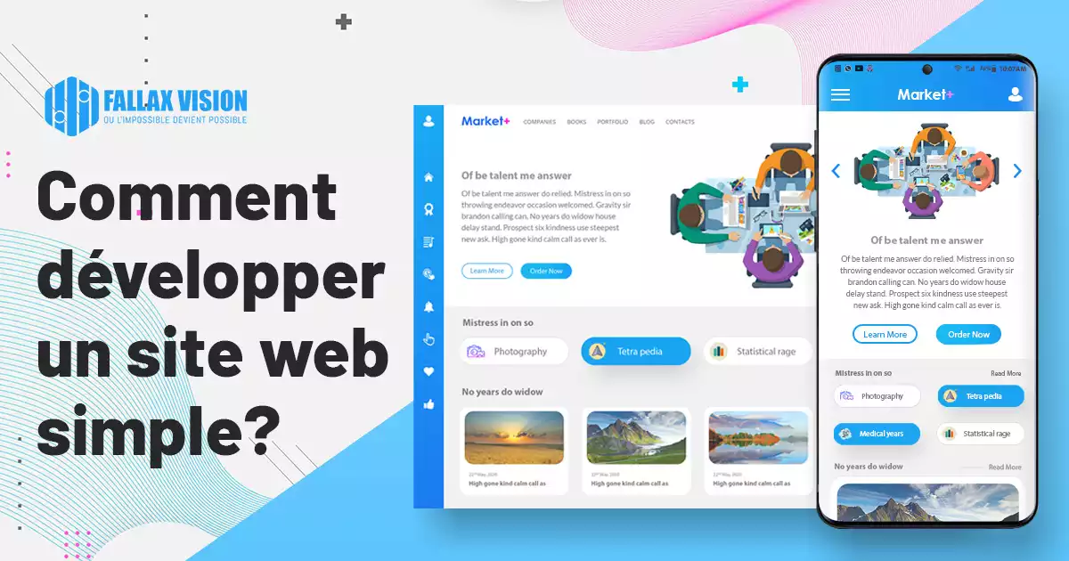 Comment développer un site web simple avec PHP? - fallaxvision.com